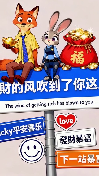 发财的风吹到了你这里