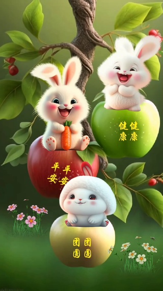 AI治愈兔兔平安