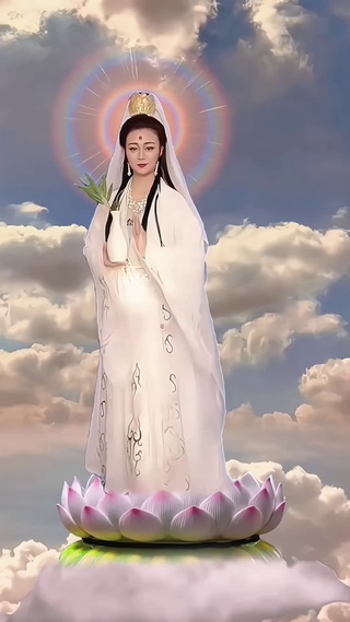 观音菩萨4k动态壁纸