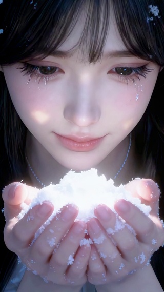 雪光少女