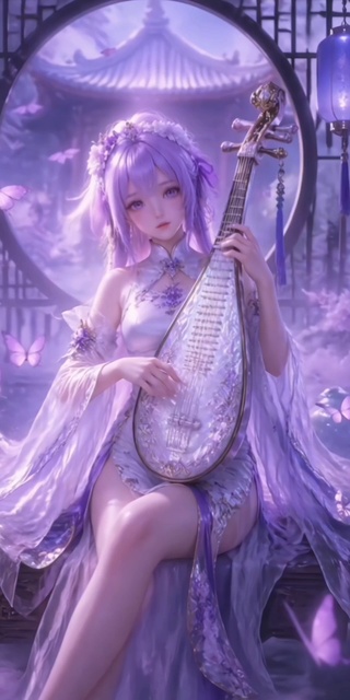 紫弦蝶梦