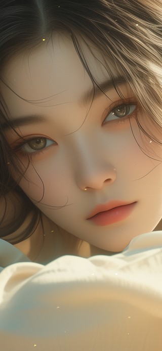 4K夏日休闲慵懒美女 午后37