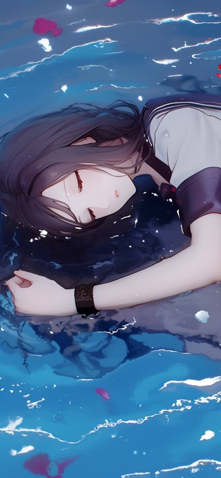 水中少女