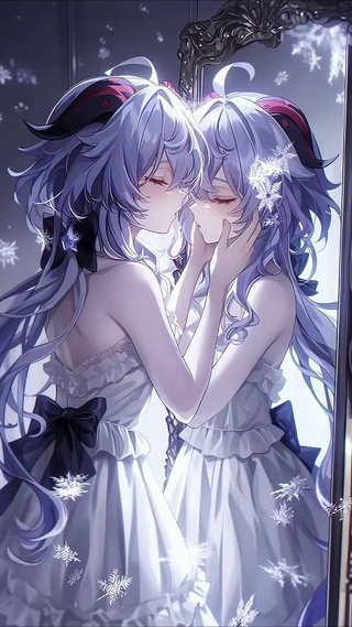 甘雨丨镜中人丨