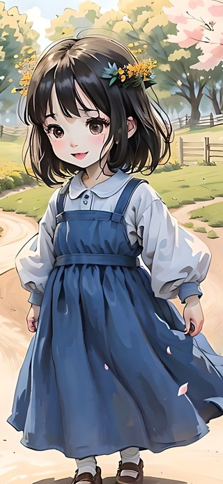 温馨快乐的童年