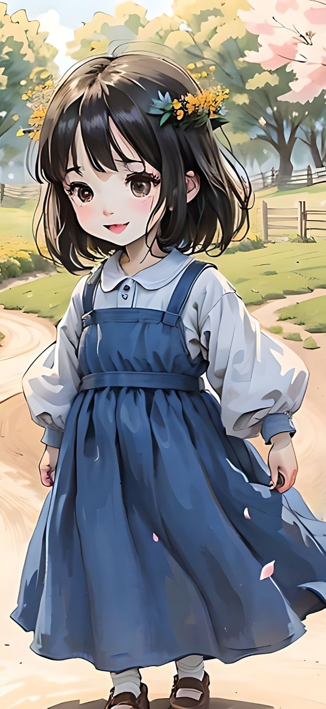 温馨快乐的童年