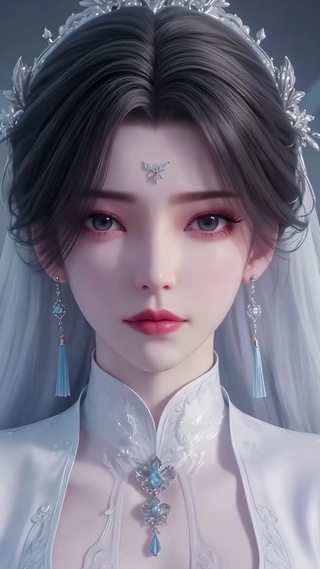 婚纱少女