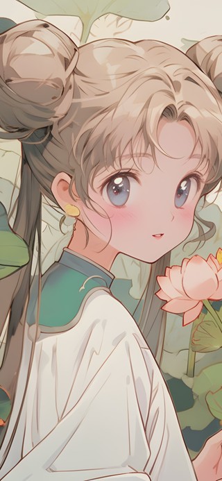莲叶少女