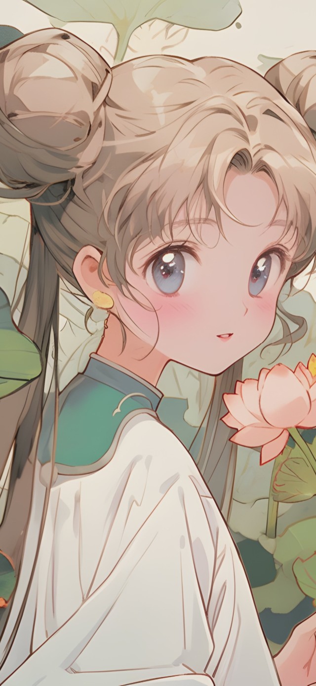 莲叶少女