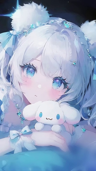 少女和萌宠