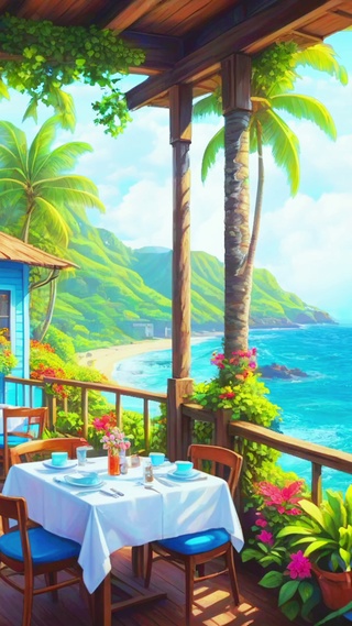 唯美治愈海景4K