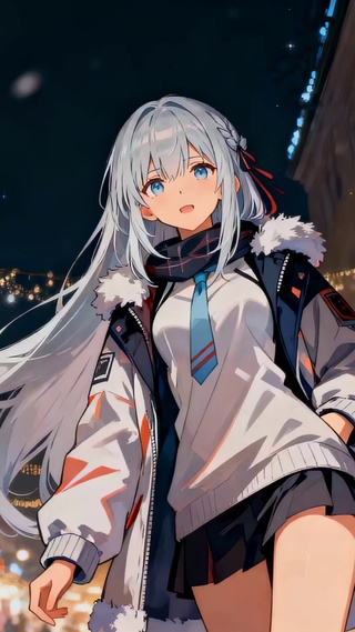 圣诞夜漫步
