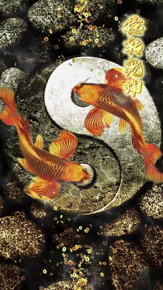 运气交给锦鲤，你只管努力就行！换个壁纸把运气带给你！