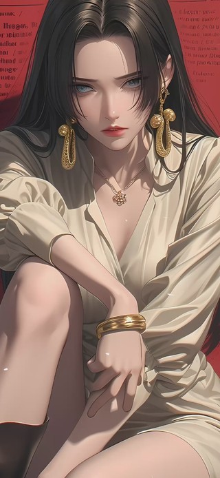 海贼王女帝汉库克性感短裙御姐