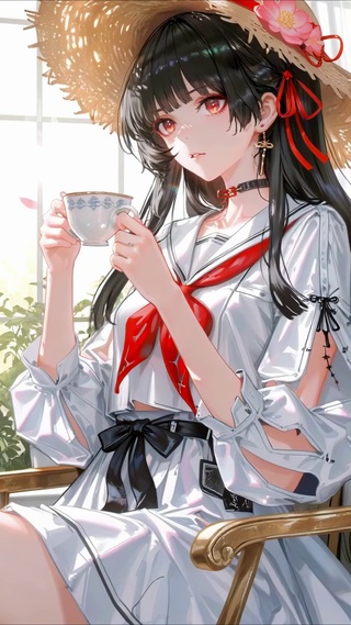 闲茶午后美少女-千咲