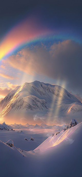 雪域的彩虹