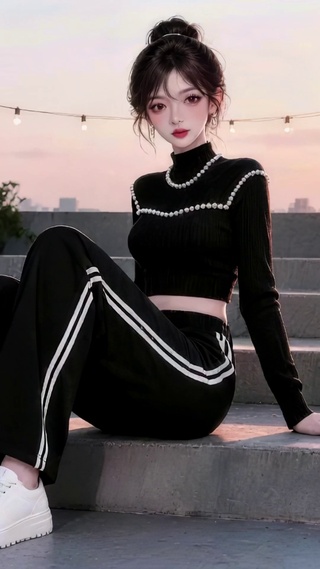 户外运动女孩