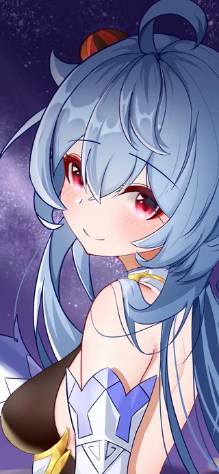 原神甘雨可爱萌妹子