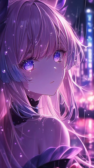 雨中忧伤心海