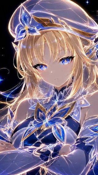 星光蓝钻灵狼少女尼可
