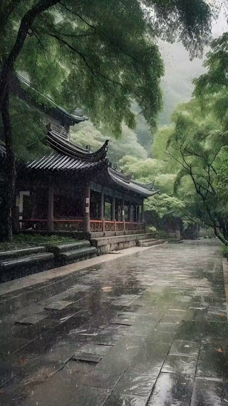 秋雨绵绵 思念无声