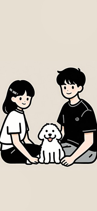 两人一狗，三餐四季