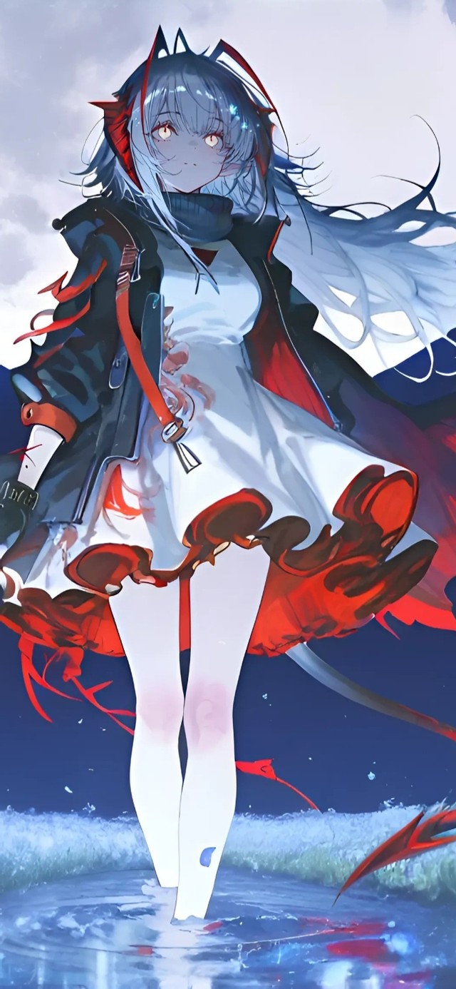 w维什戴尔-月下少女