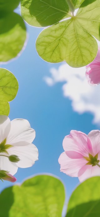 清新护眼幸运四叶草