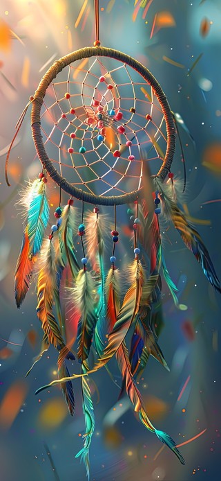 部落色彩捕梦网