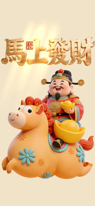 马上发财～财神