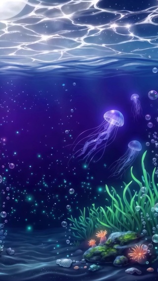 夜光海底