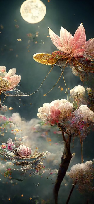 灼灼荷花端，亭亭出水中--