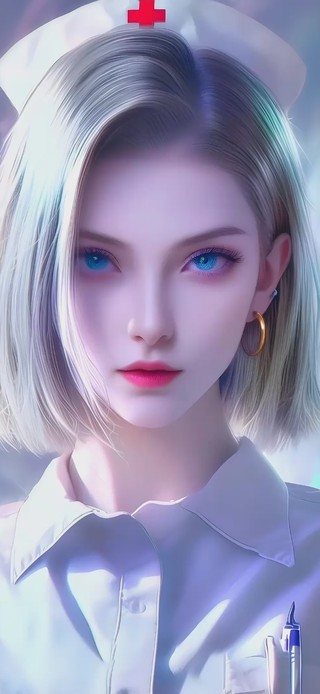 七龙珠，人造人18号护士装