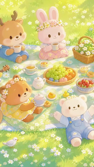 动物茶话会