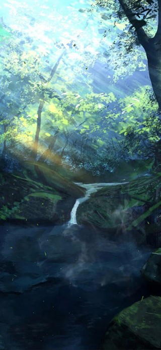 4k 静谧森林小溪 洗涤心灵