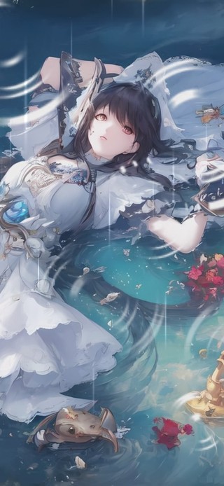 水中少女