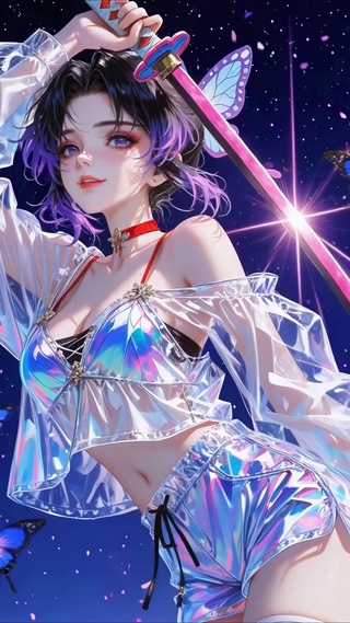 炫彩持剑少女蝴蝶忍