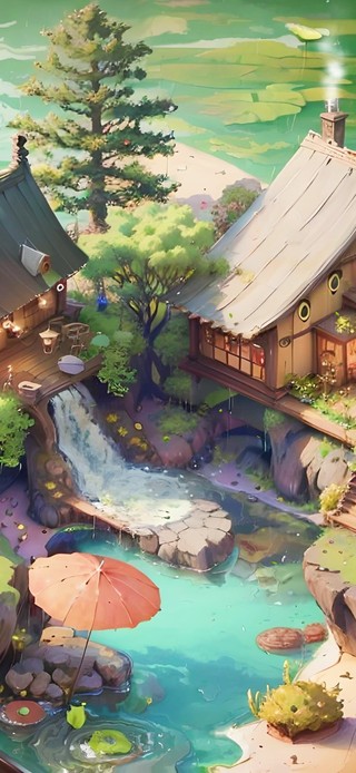 微观温馨小院