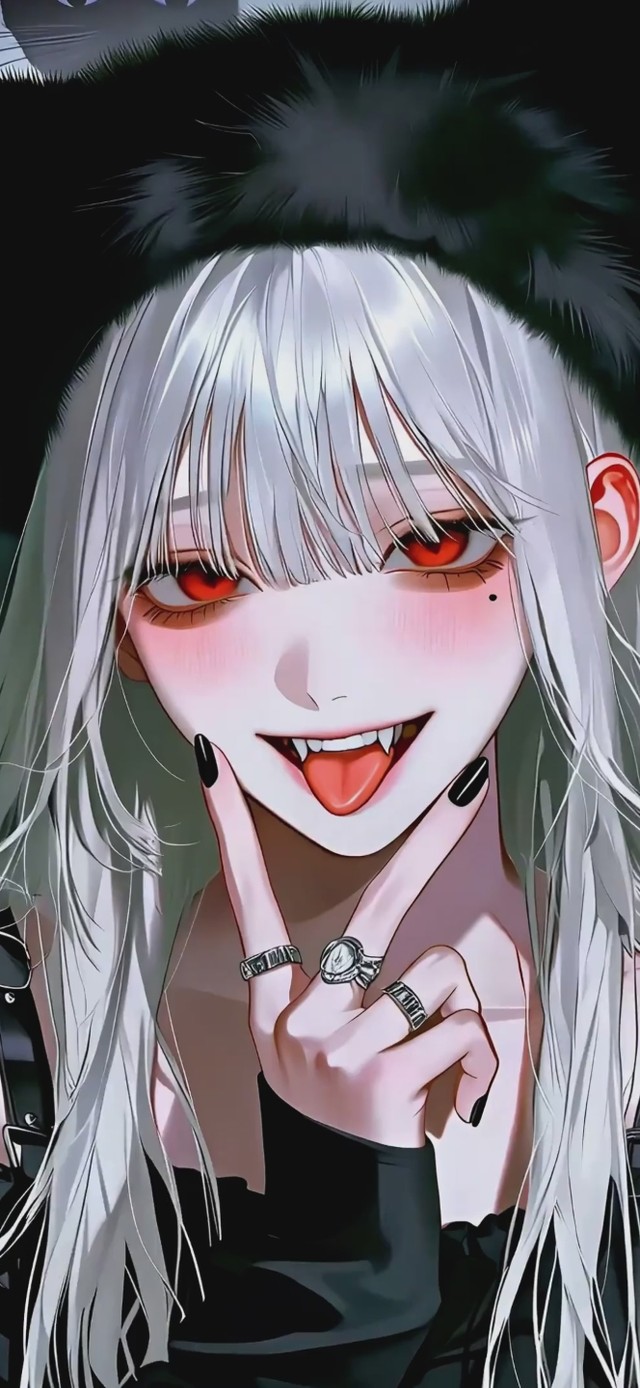 哥特风猫系少女