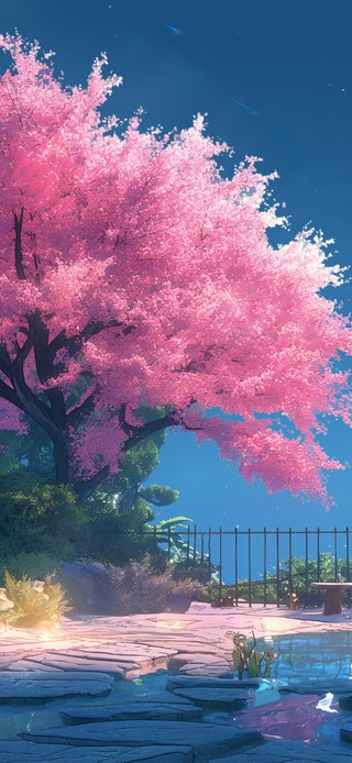 樱花庭院