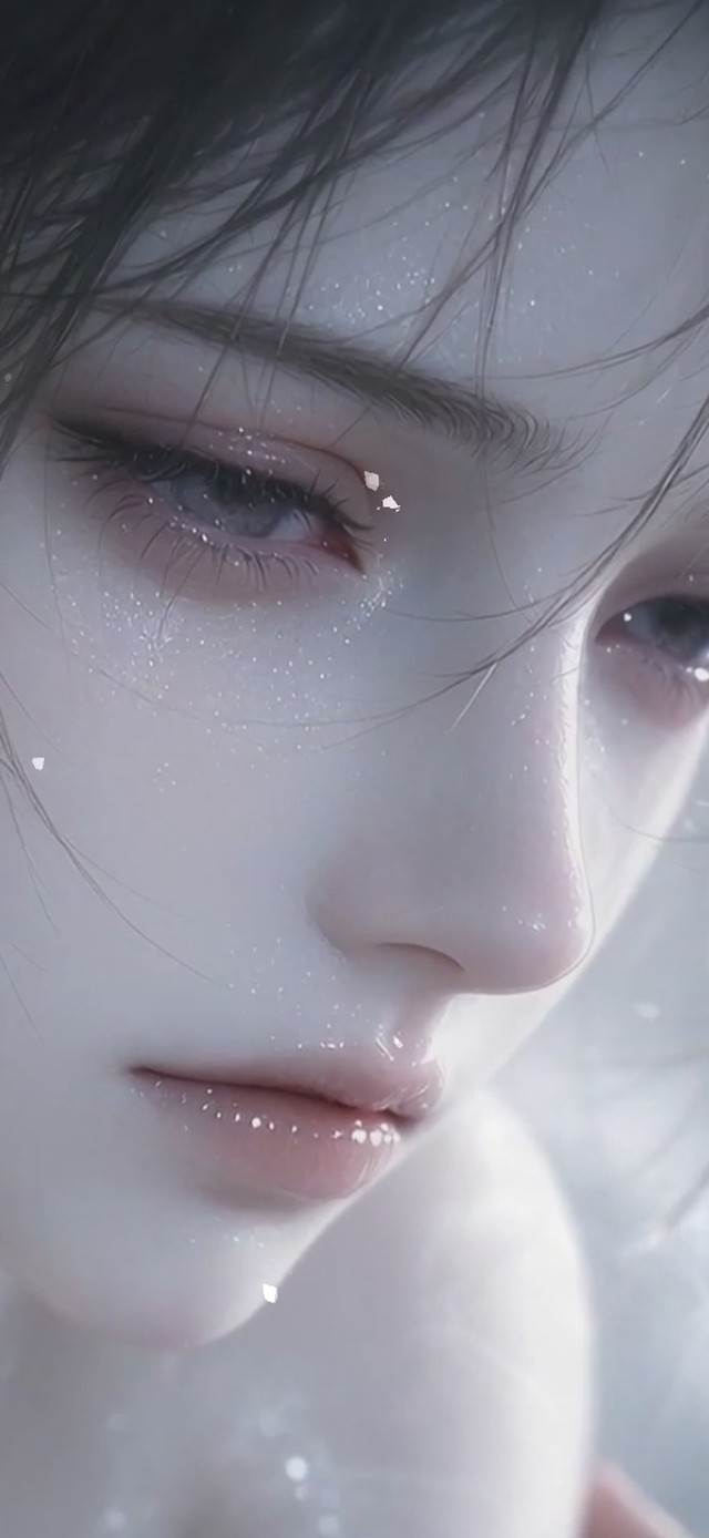 高冷迷离少女