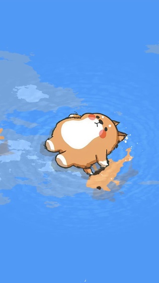 水中小萌狗