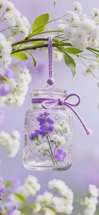 清新花