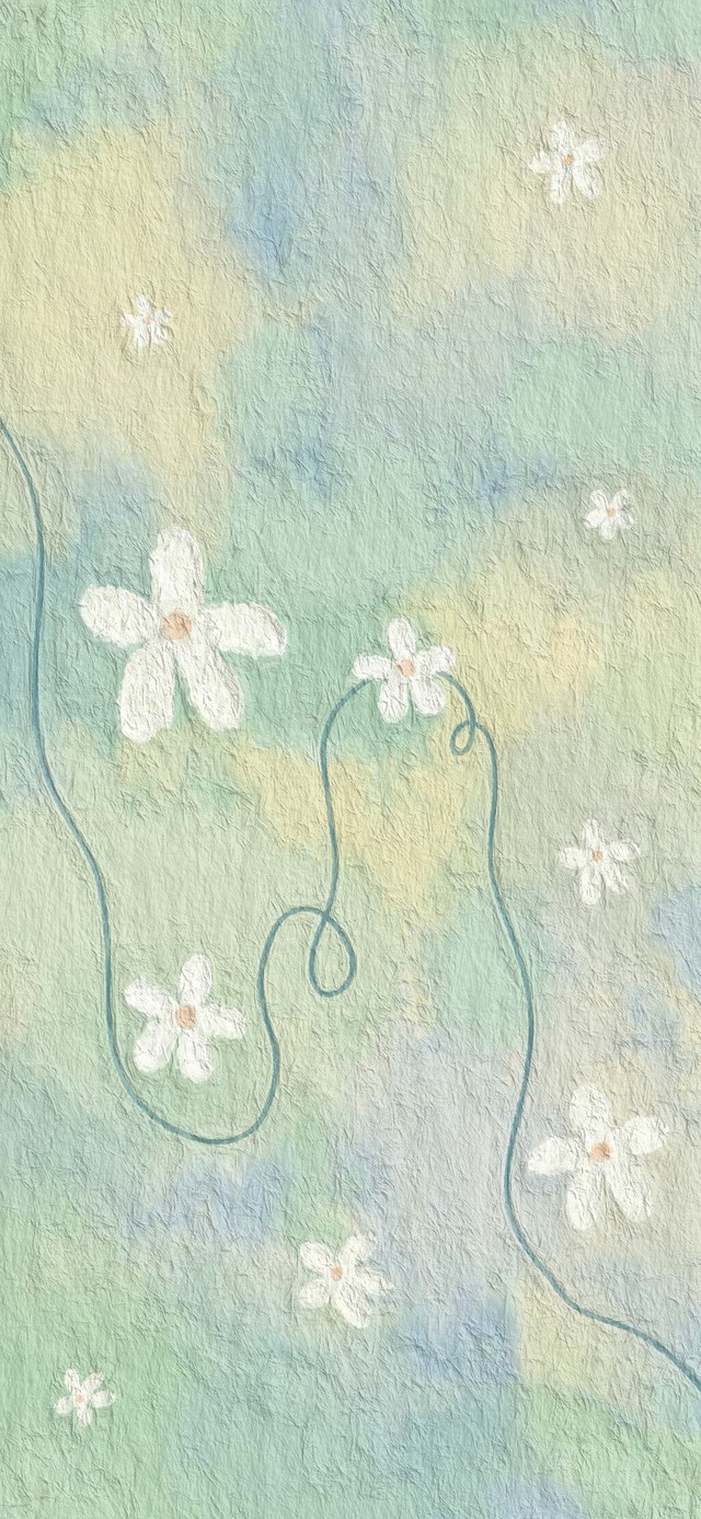 油画风 小百花