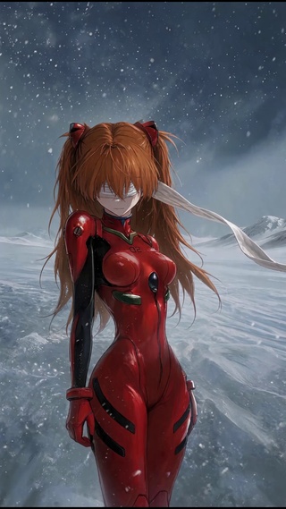 明日香雪中