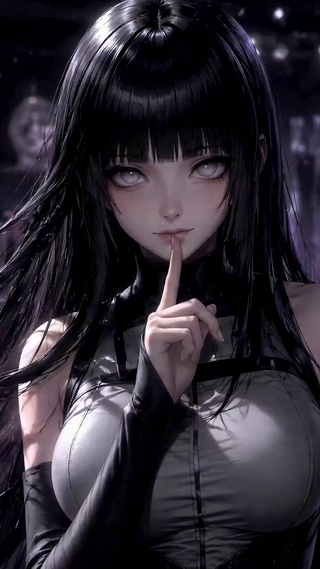 紫魅静谧少女