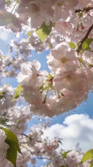 护眼花朵树木