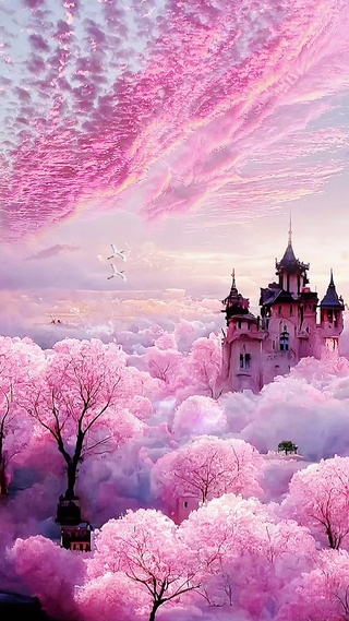 粉色城堡