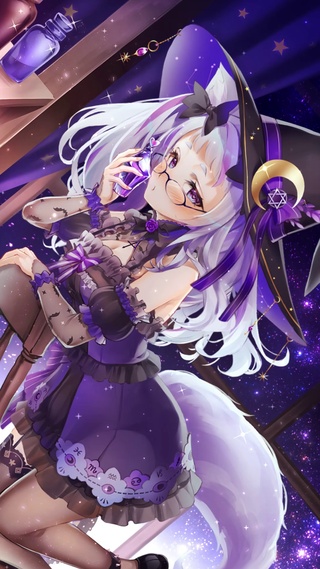 银发魔女