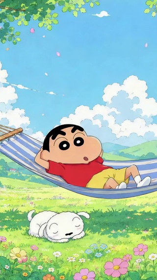 蜡笔小新的悠闲夏日